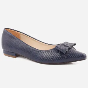 Women "Dervla" Slip On Glossy Patent Pointed Toe Shoes
