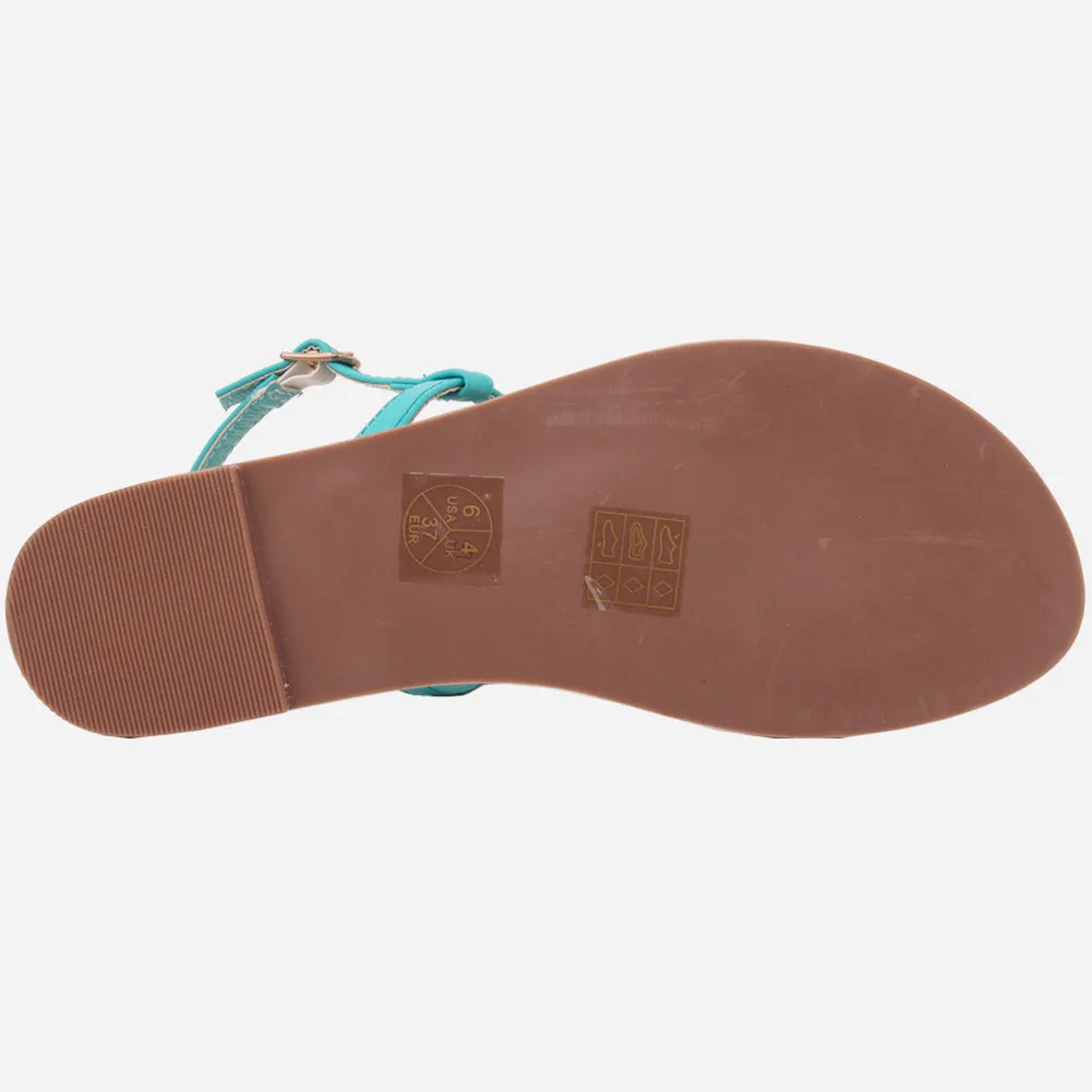 Women "EMMA" Wide Fit Flat Sandals