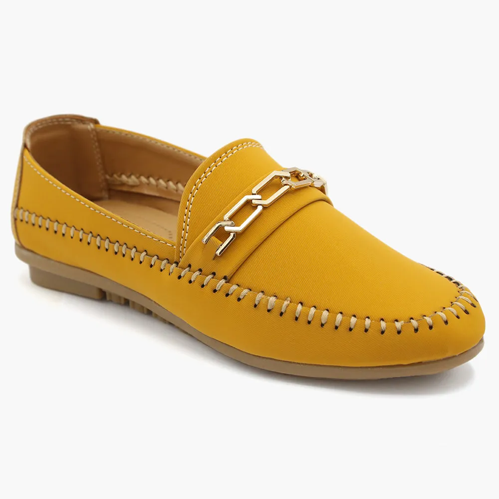 Women's Loafer - Yellow