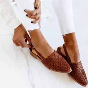 Women's Pointed Toe Flat Sandals | Comfortable