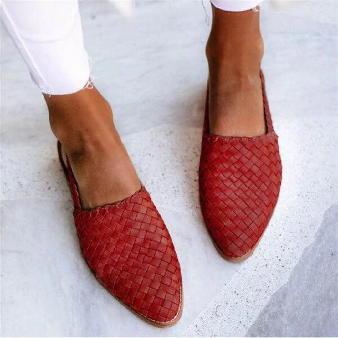 Women's Pointed Toe Flat Sandals | Comfortable