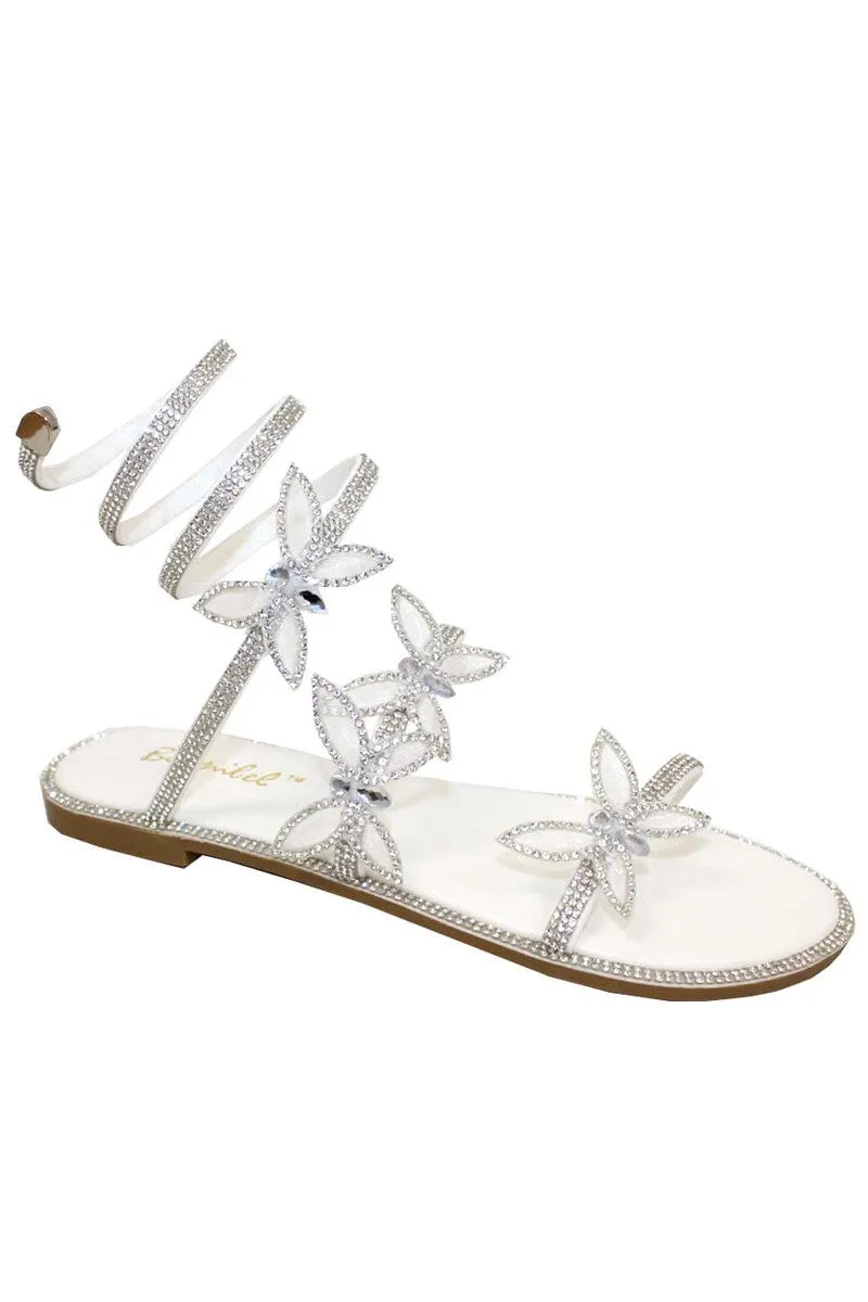 Women's Sandal with Butteryfly Strap - TAKA16