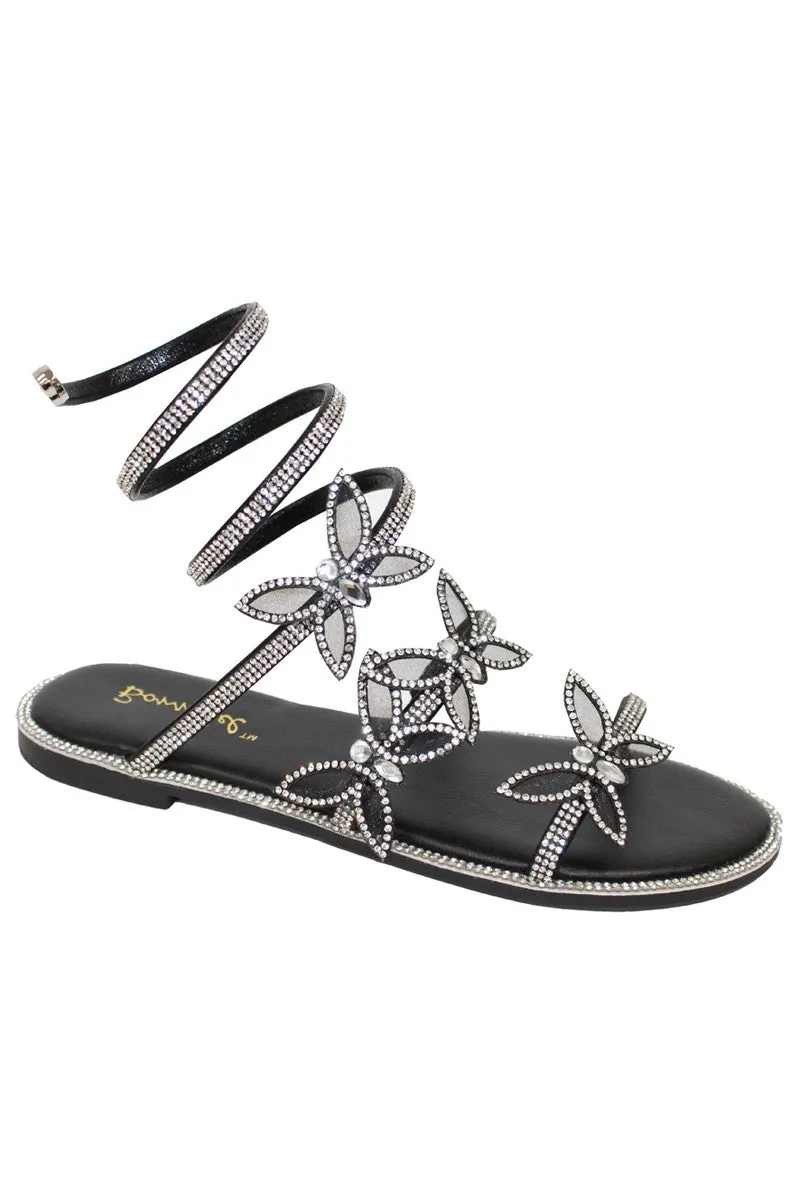 Women's Sandal with Butteryfly Strap - TAKA16