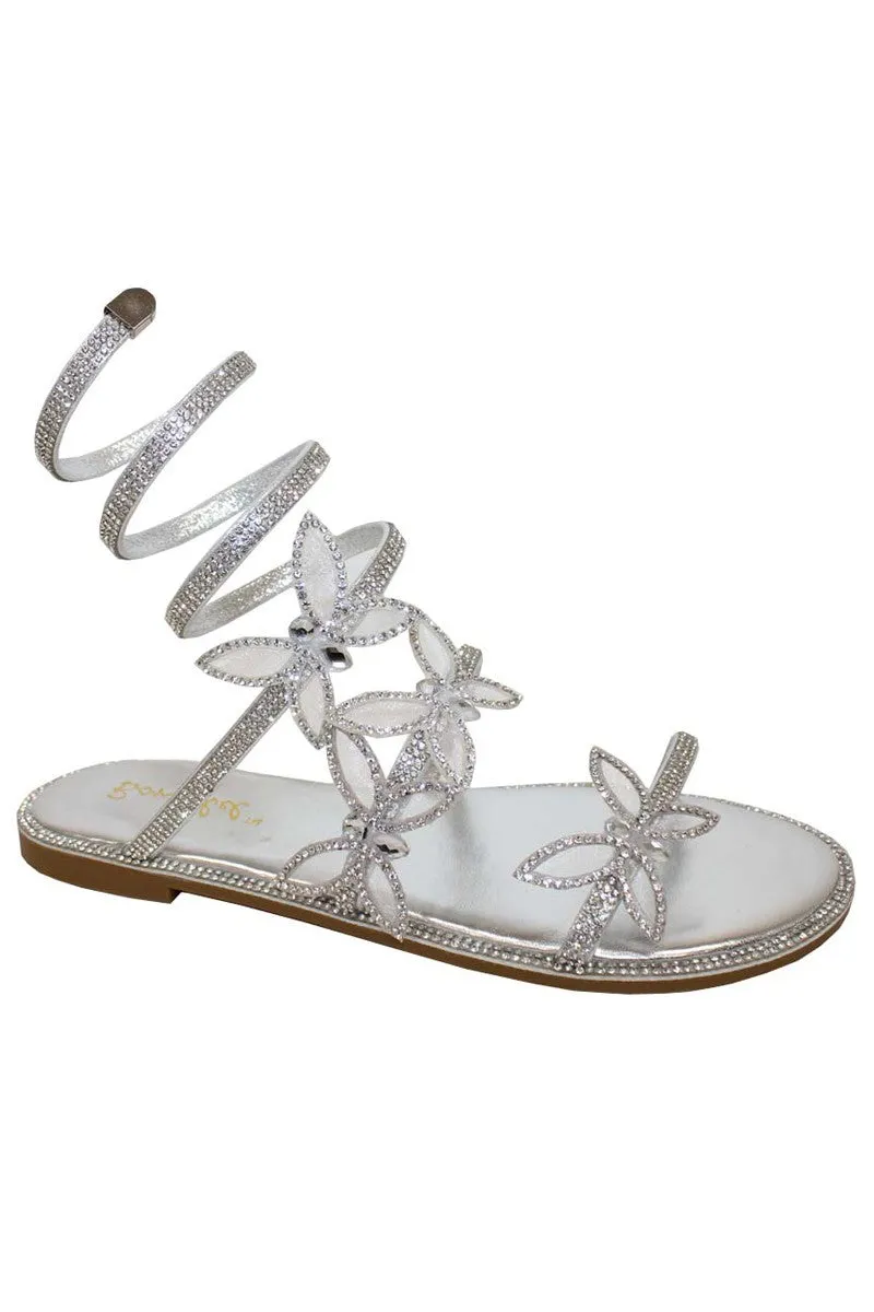 Women's Sandal with Butteryfly Strap - TAKA16