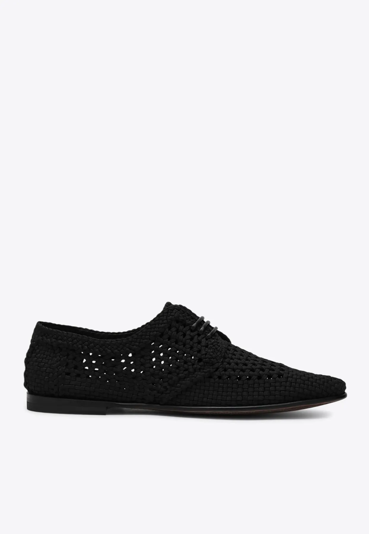 Woven Derby Shoes