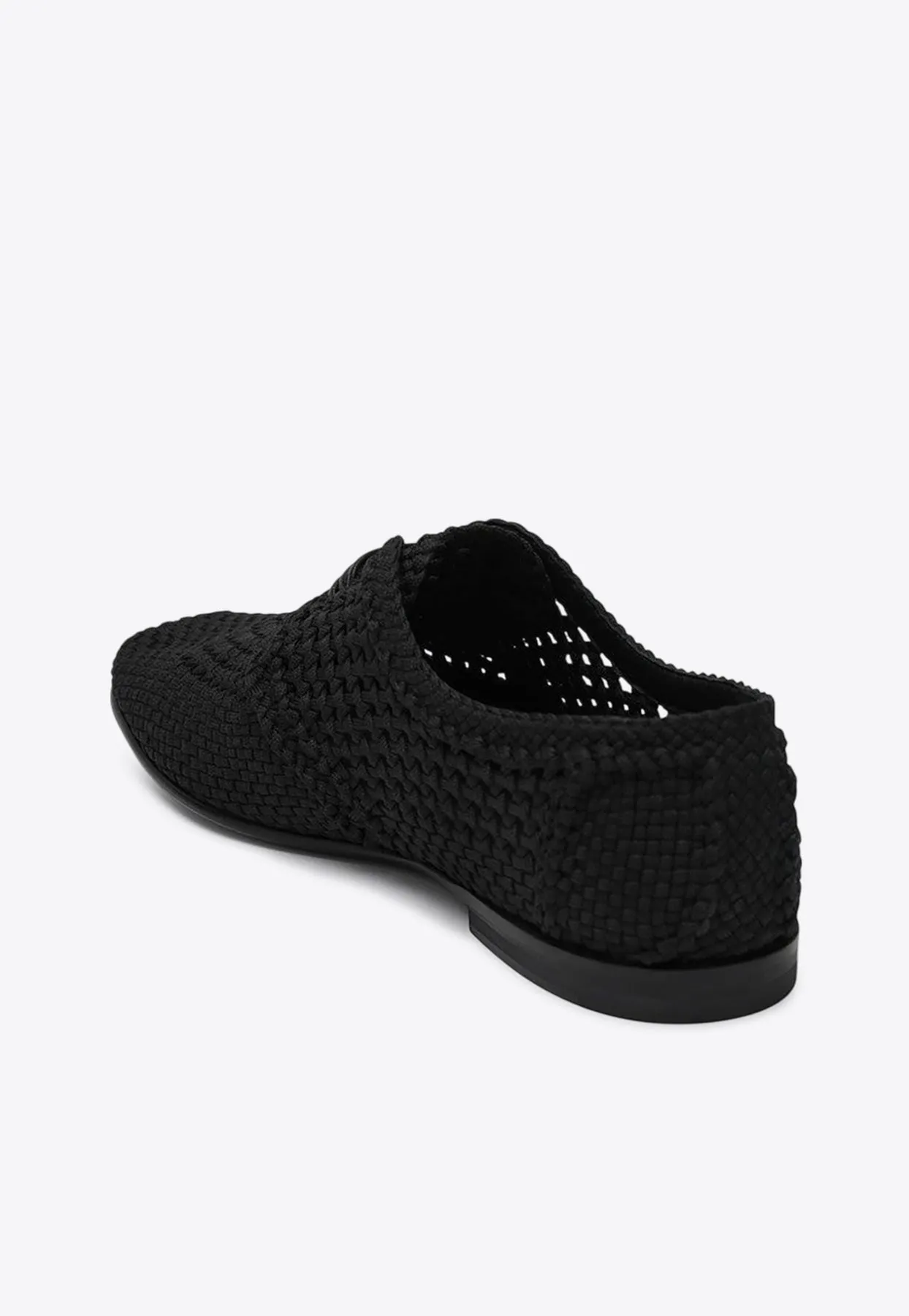 Woven Derby Shoes