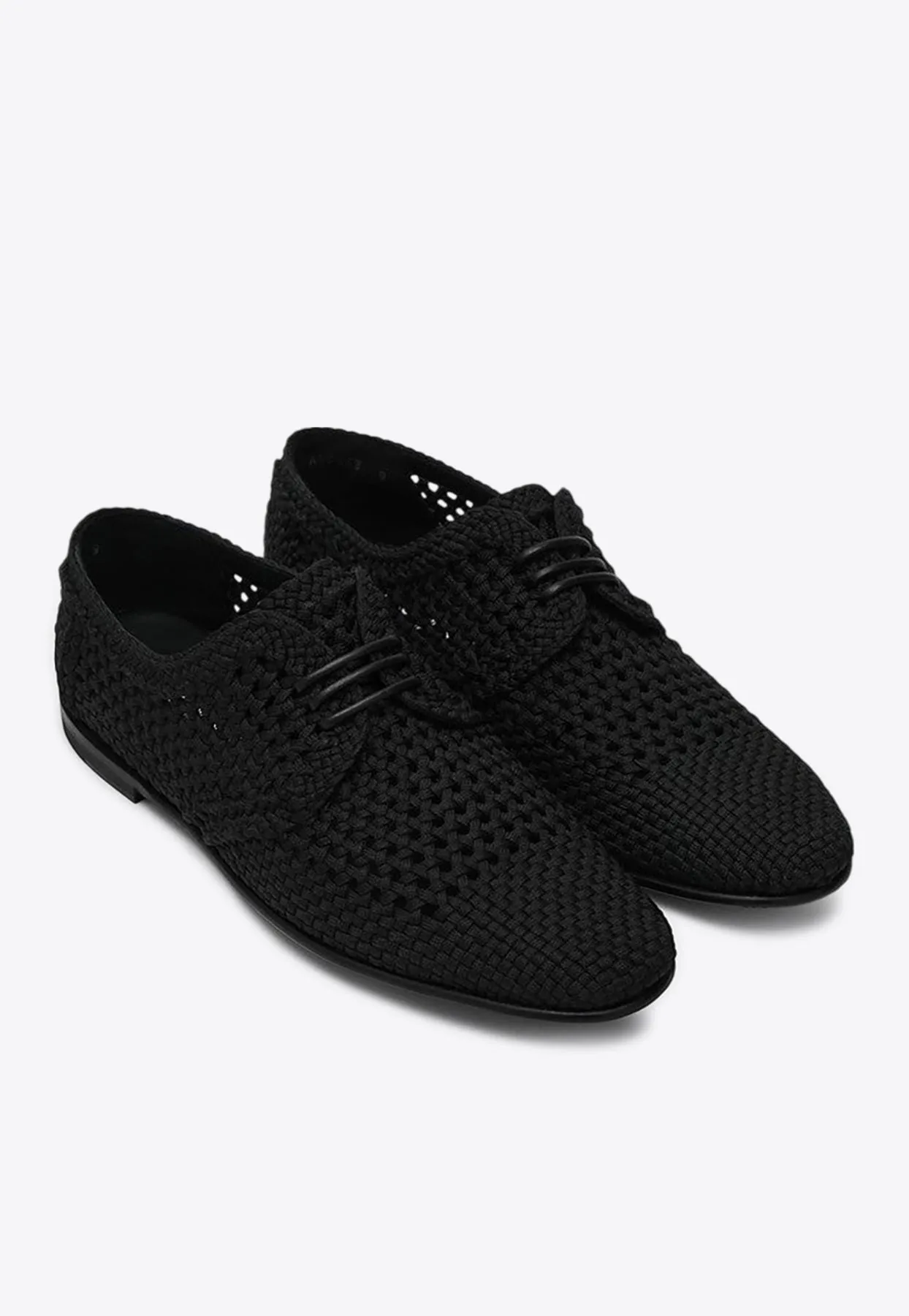 Woven Derby Shoes