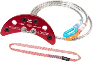 Yiju Anchor Point Hardware Reusable Heavy Duty Practical Fixed Point with Two Hanging Rings for Rock Climbing Hiking High Worker