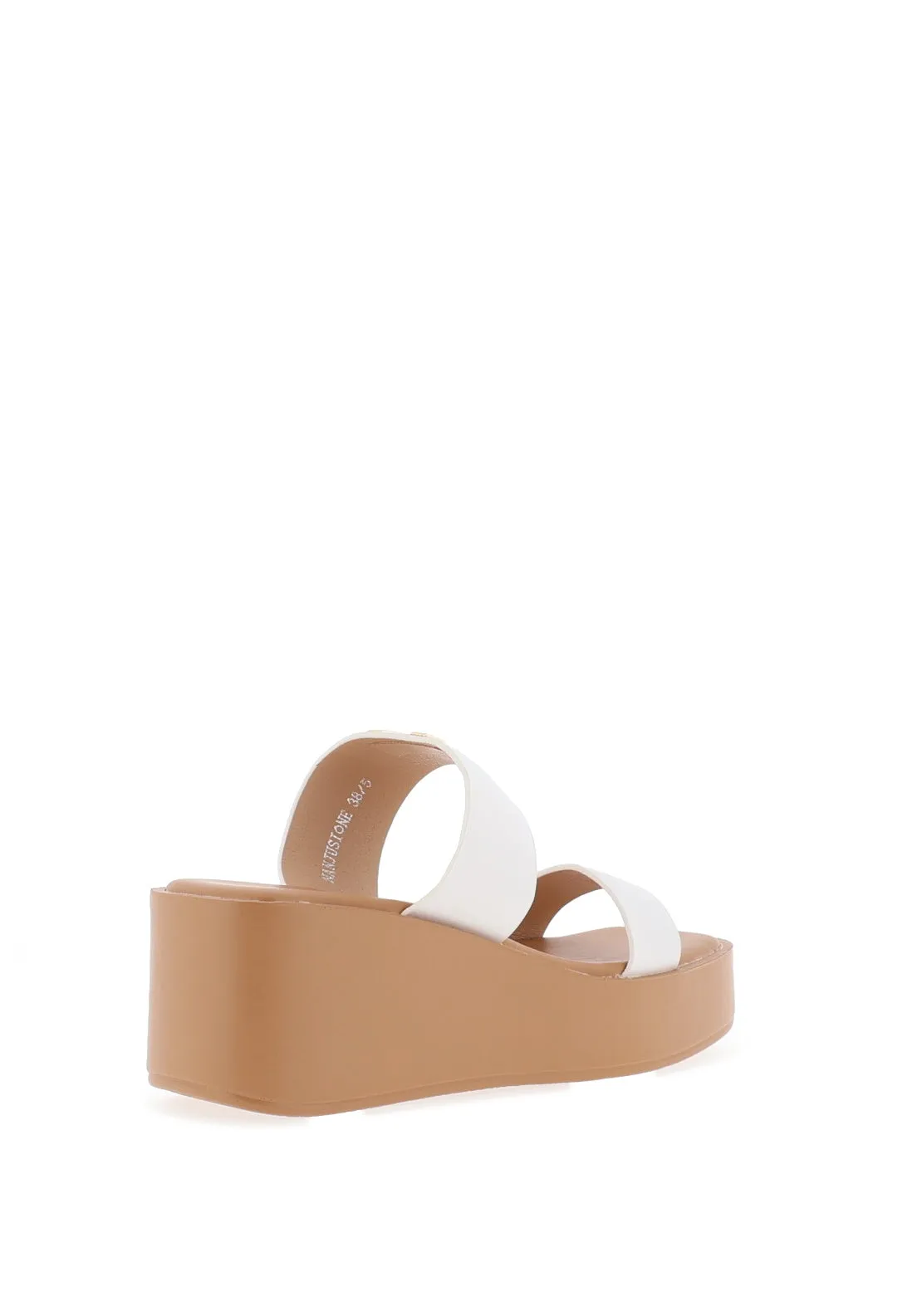 Zanni & Co. Nanjusi Mule Sandals, Crystal White